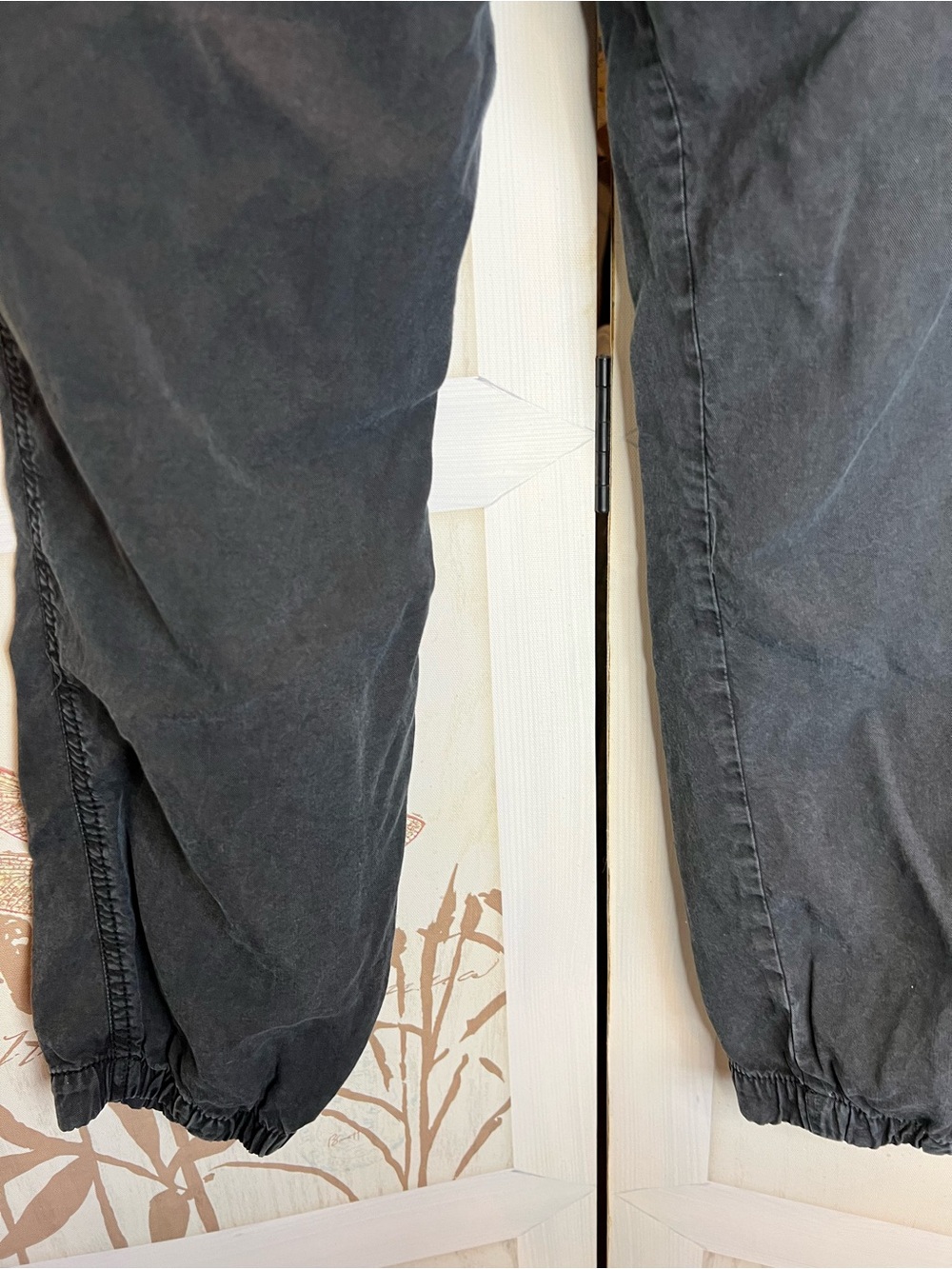 Sanctuary Women's Washed Charcoal Drawstring Jogger Pants - Picture 6 of 10